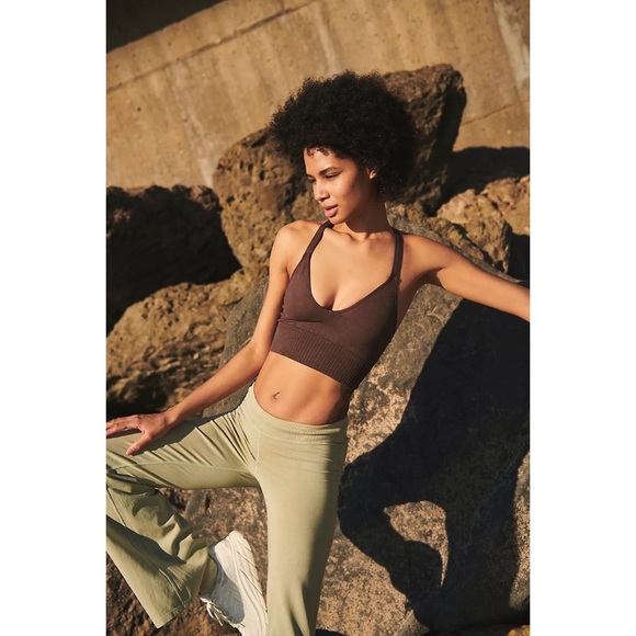 Free People Good Karma Crop Tank Size M/L NEW - Picture 4 of 6